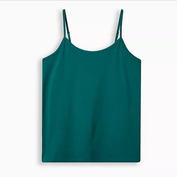 Torrid  Green Foxy Cami Spaghetti Strap tank top NWT 3x 22 24 - Picture 5 of 5